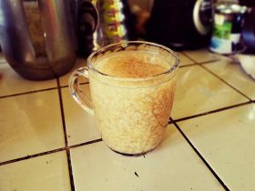 Quinua con manzana carretillero