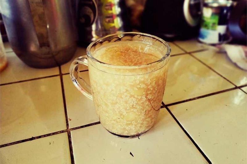 Quinua con Manzana Receta para el Desayuno
