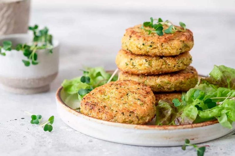 Tortitas de Quinoa con Zanahoria Receta Saludable