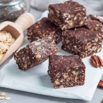 Barras de Avena y Chocolate Saludables