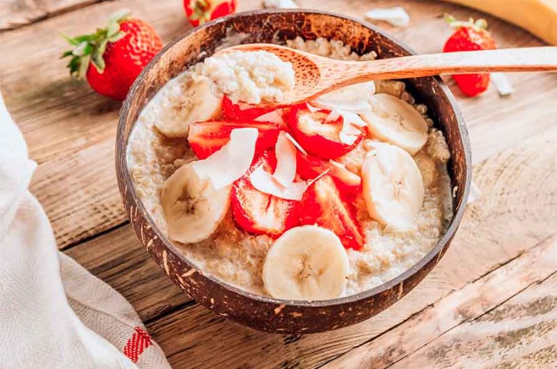 Quinua con Leche Deliciosa y Nutritiva Receta