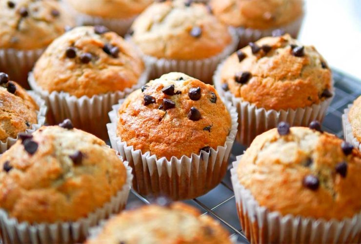 Muffins-de-Platano-y-Avena