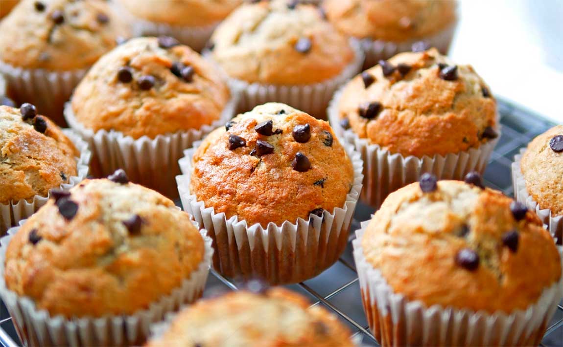 Muffins-de-Platano-y-Avena